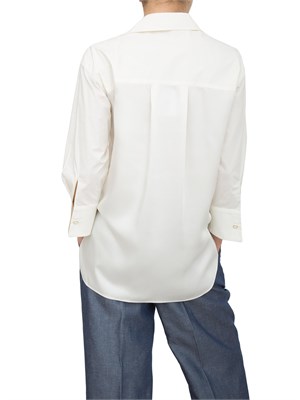LIU JO Camicia Liu-Jo bianco in cotone con stampa in DONNA