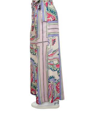 LIU JO Pantaloni Liu-Jo in raso stampato in DONNA