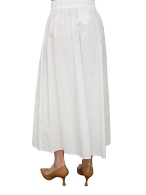 LIU JO Gonna in cotone Liu-jo con ricamo bianco in DONNA