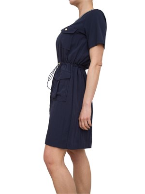 LIU JO Abito Liu-jo blu con elastico in vita in DONNA