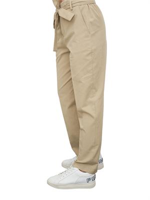 LIU JO Pantaloni chino Liu-Jo con cintura beige in DONNA