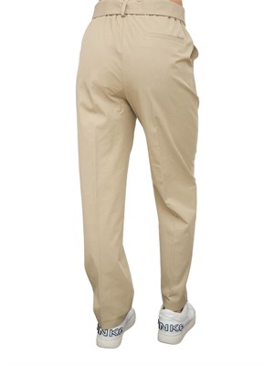 LIU JO Pantaloni chino Liu-Jo con cintura beige in DONNA