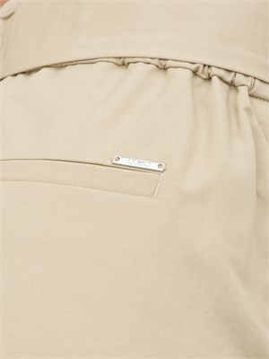 LIU JO Pantaloni chino Liu-Jo con cintura beige in DONNA