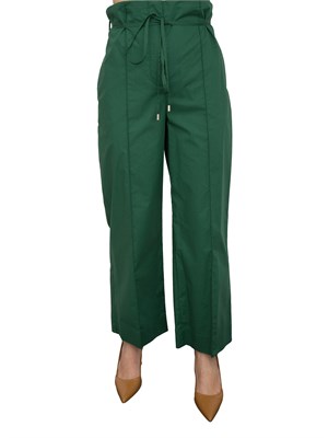 LIU JO Pantaloni Liu-jo con cintura verde in DONNA