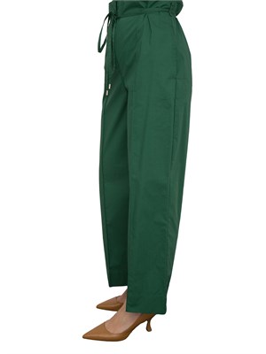 LIU JO Pantaloni Liu-jo con cintura verde in DONNA