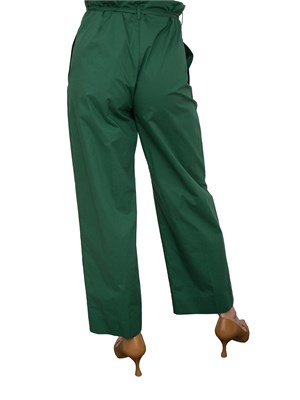 LIU JO Pantaloni Liu-jo con cintura verde in DONNA
