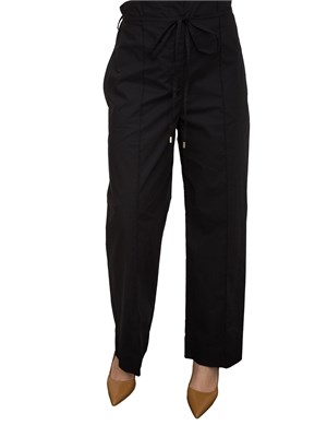 LIU JO Pantaloni Liu-jo con cintura nero in DONNA