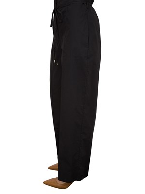 LIU JO Pantaloni Liu-jo con cintura nero in DONNA