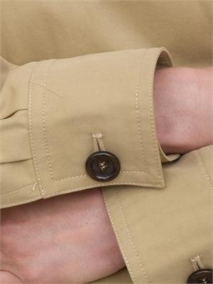 Trench boxy Liu Jo in gabardina beige in DONNA