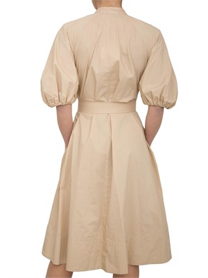LIU JO Abito in cotone Liu-jo con cintura beige in DONNA