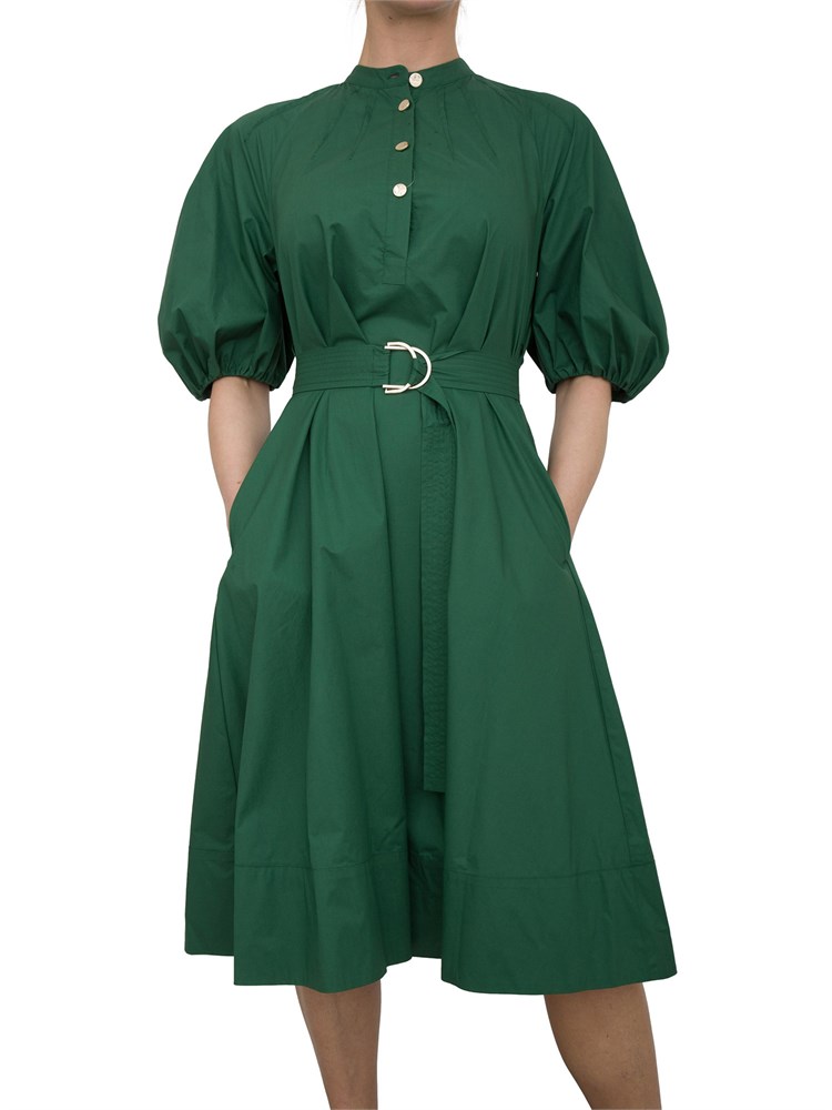 LIU JO Abito in cotone Liu-jo con cintura verde