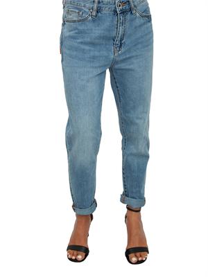 Jeans da donna ARMANI Exchange boyfriend in cotone rigido effetto used in DONNA
