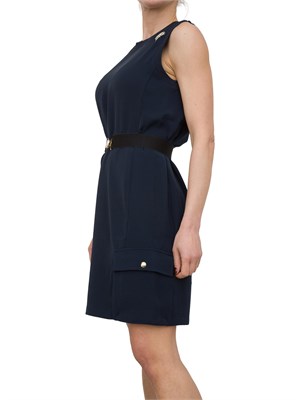 LIU JO Abito corto Liu-Jo con cintura blu in DONNA