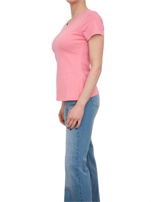 T-shirt rosa Liu Jo con logo e strass in DONNA