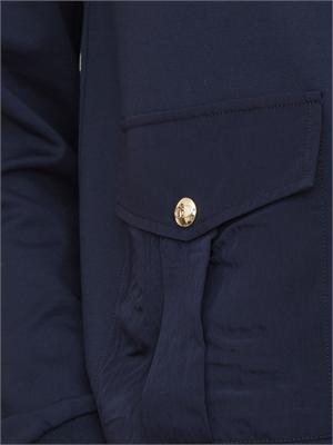 Giacca felpa Liu Jo blu in viscosa in DONNA