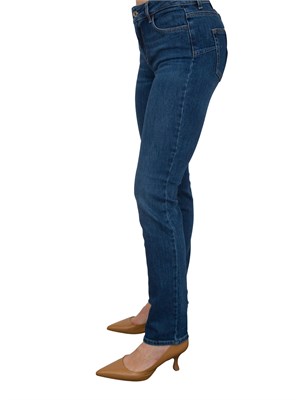 LIU JO Jeans Liu-jo slim fit scuri con strass in DONNA