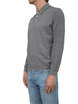 Polo Armani Exchange a righe con manica lunga in UOMO