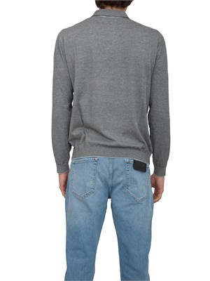 Polo Armani Exchange a righe con manica lunga in UOMO