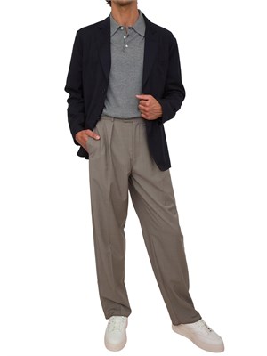 Polo Armani Exchange a righe con manica lunga in UOMO