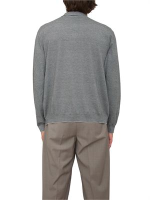 Polo Armani Exchange a righe con manica lunga in UOMO