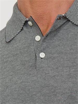 Polo Armani Exchange a righe con manica lunga in UOMO