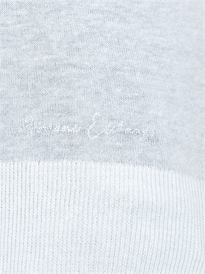 Maglia maniche corte Armani Exchange donna in cotone bianco in DONNA