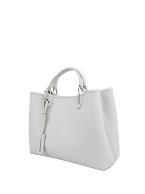 Shopper media Myea Emporio Armani stampa cervo grigio in DONNA