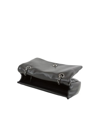 Mini bag a tracolla Emporio Armani con patta effetto nappa matelassé in DONNA