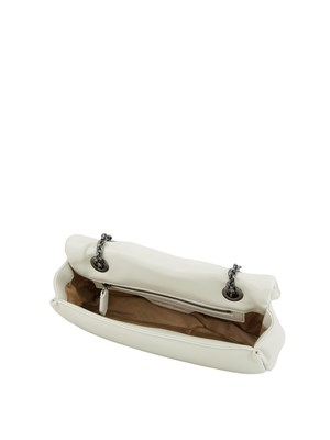 Mini bag a tracolla Emporio Armani con patta effetto nappa matelassé in DONNA