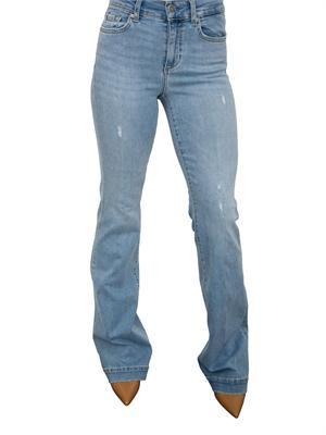 LIU JO Jeans Liu-jo a zampa blu con strass in DONNA