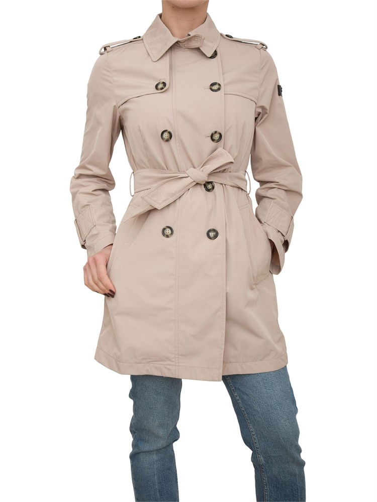 Trench donna beige Peuterey idrorepellente