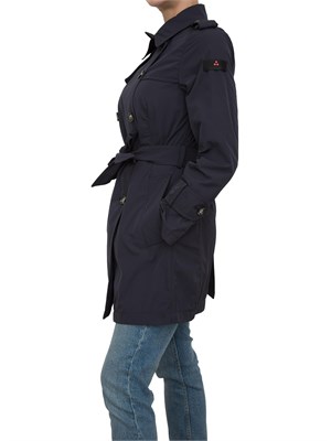Trench donna blu Peuterey idrorepellente in DONNA