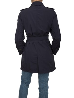 Trench donna blu Peuterey idrorepellente in DONNA