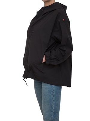 Giacca a vento Peuterey corta e stretch nero in DONNA