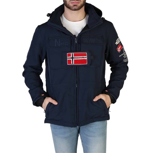 GEOGRAPHICAL NORWAY Target-Zip Man Navy in Abbigliamento