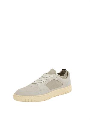 Sneakers Peuterey in suede e maglina tecnica grigio marrone in UOMO