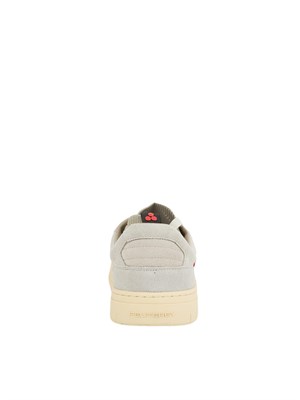 Sneakers Peuterey in suede e maglina tecnica grigio marrone in UOMO