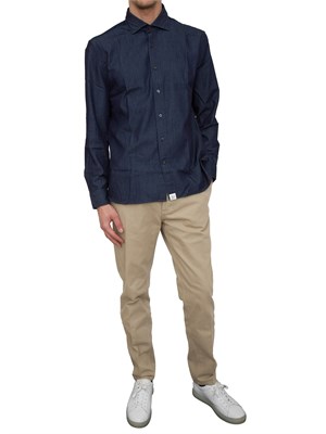 Camicia denim Peuterey maniche lunghe in UOMO
