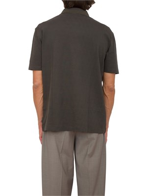 ARMANI EXCHANGE Polo A.X. regular fit verde in jersey stretch in UOMO