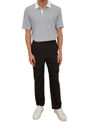 ARMANI EXCHANGE Polo A.X. regular fit bianco in jersey stretch in UOMO