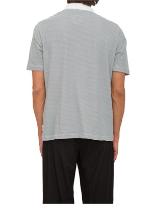 ARMANI EXCHANGE Polo A.X. regular fit bianco in jersey stretch in UOMO