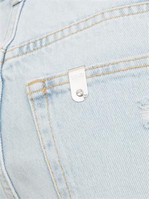 LIU JO Short in denim Liu-jo con strass in DONNA