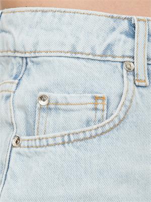 LIU JO Short in denim Liu-jo con strass in DONNA