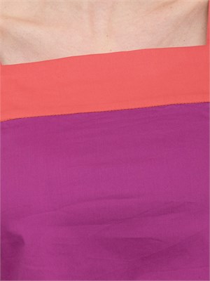 Top viola Liu Jo scollo quadrato e fiocchi spalline in DONNA