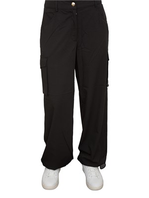 Pantaloni nero Liu Jo modello cargo in DONNA