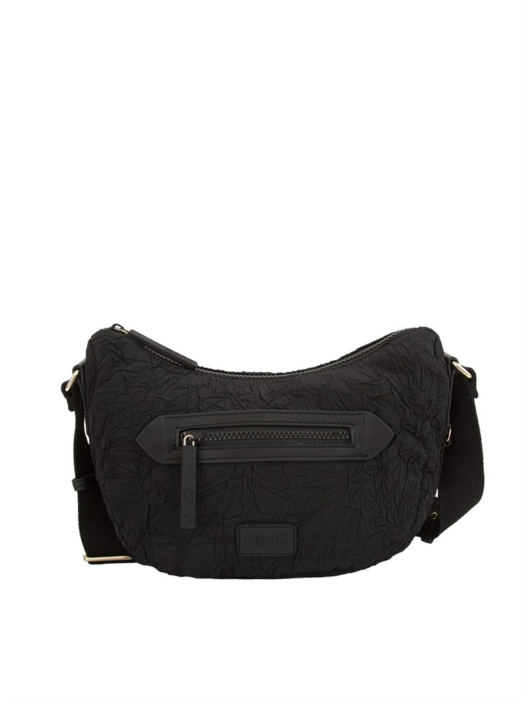 Borsa a tracolla Liu Jo in nylon nero
