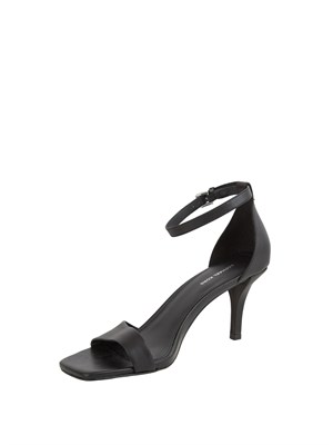 Sandalo nero Michael Michael Kors Jaida in pelle in DONNA