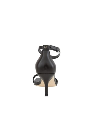 Sandalo nero Michael Michael Kors Jaida in pelle in DONNA