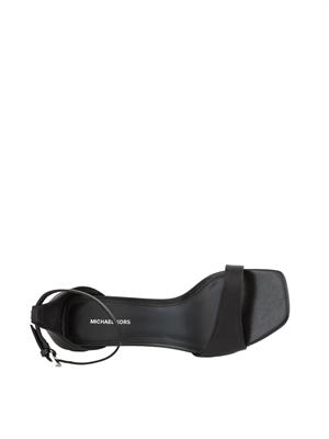Sandalo nero Michael Michael Kors Jaida in pelle in DONNA