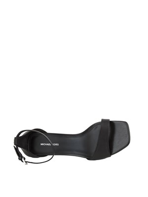 Sandalo nero Michael Michael Kors Jaida in pelle in DONNA